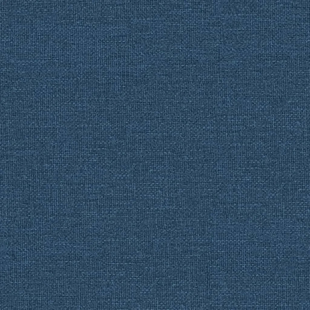 Sedie da Pranzo 2 pz Blu in Tessuto - Sedie per cucina