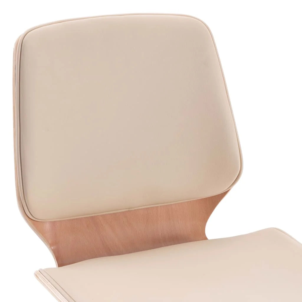 Sedie da Pranzo 2 pz Crema in Similpelle - Sedie per cucina