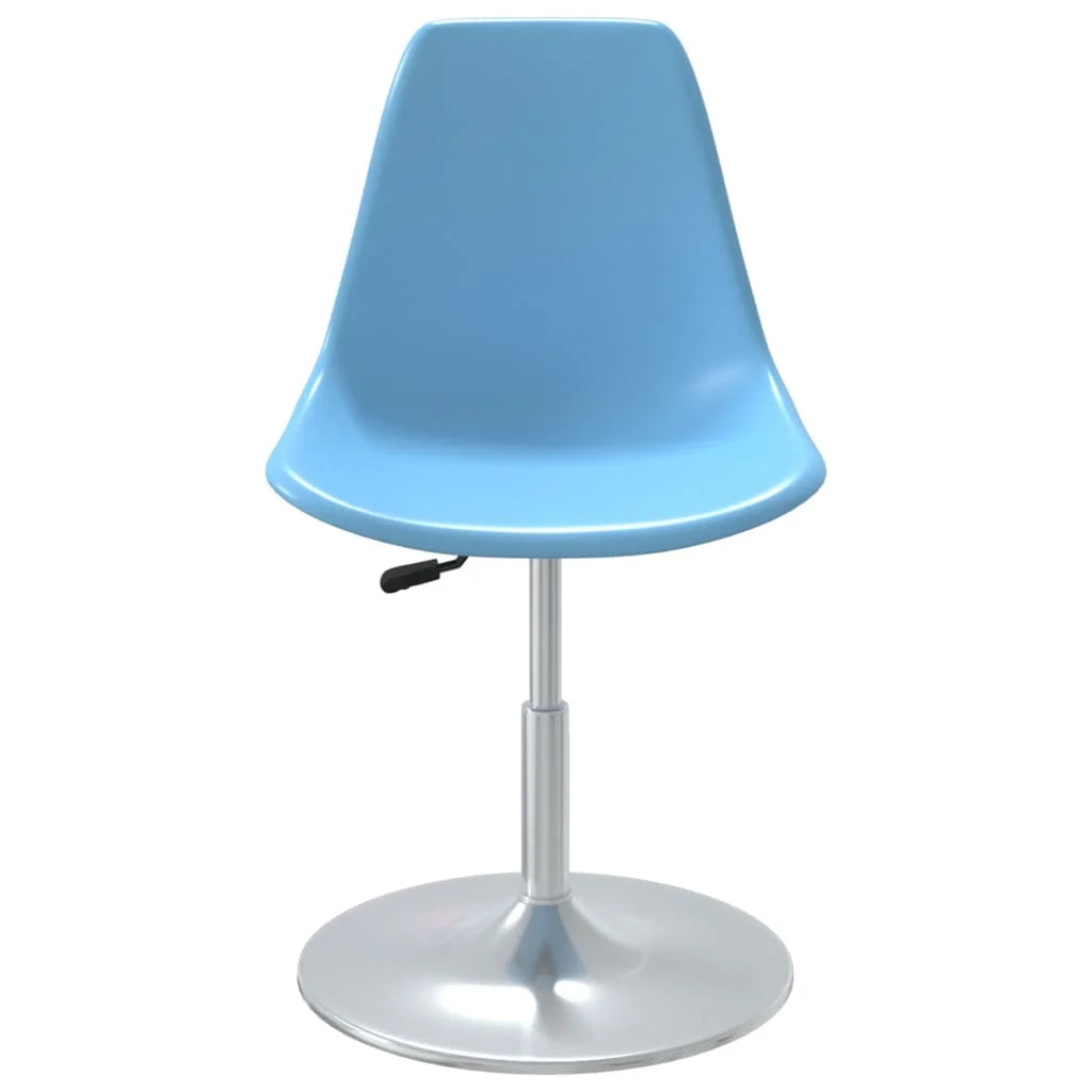 Sedie da Pranzo Girevoli 4 pz Blu in PP - Sedie per cucina