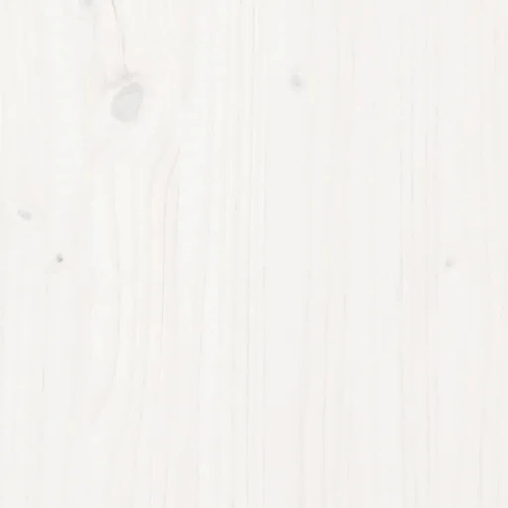 Sgabelli da Bar 2 pz Bianchi 40x40x78 cm Legno Massello