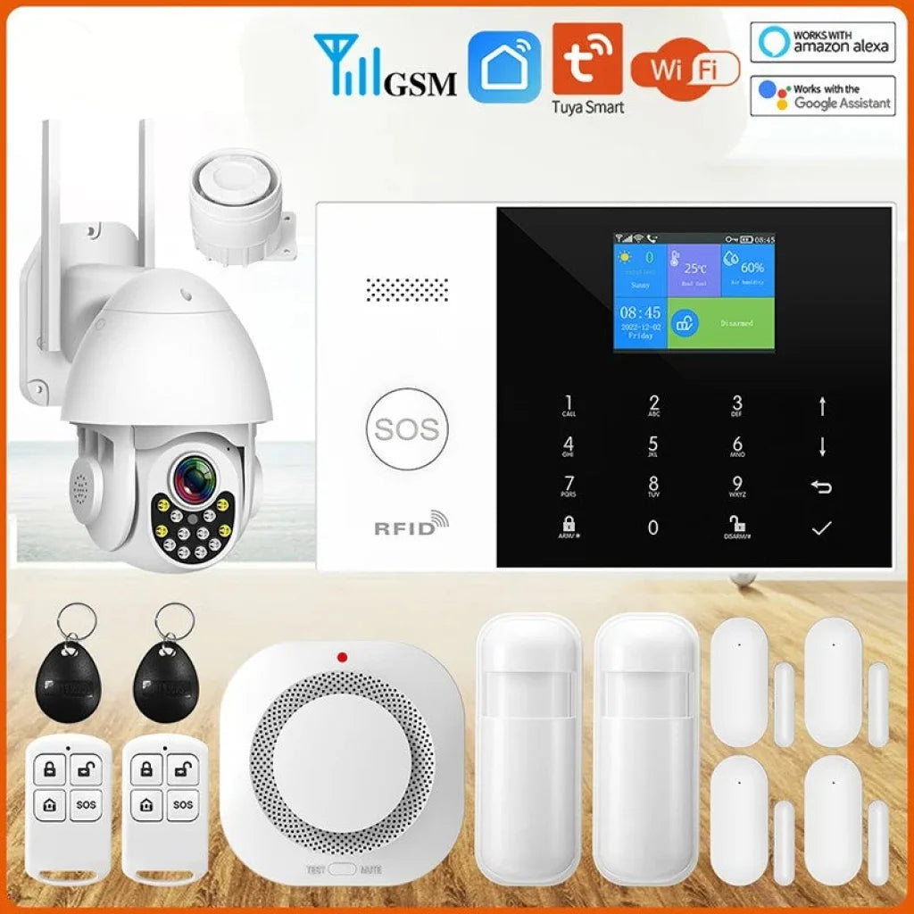 Sistema di Allarme di Sicurezza Domestica Wireless WIFI GSM