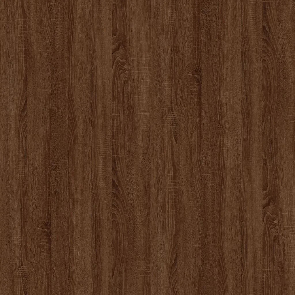 Tavolino da Salotto Rovere Marrone 40x40x35cm Legno