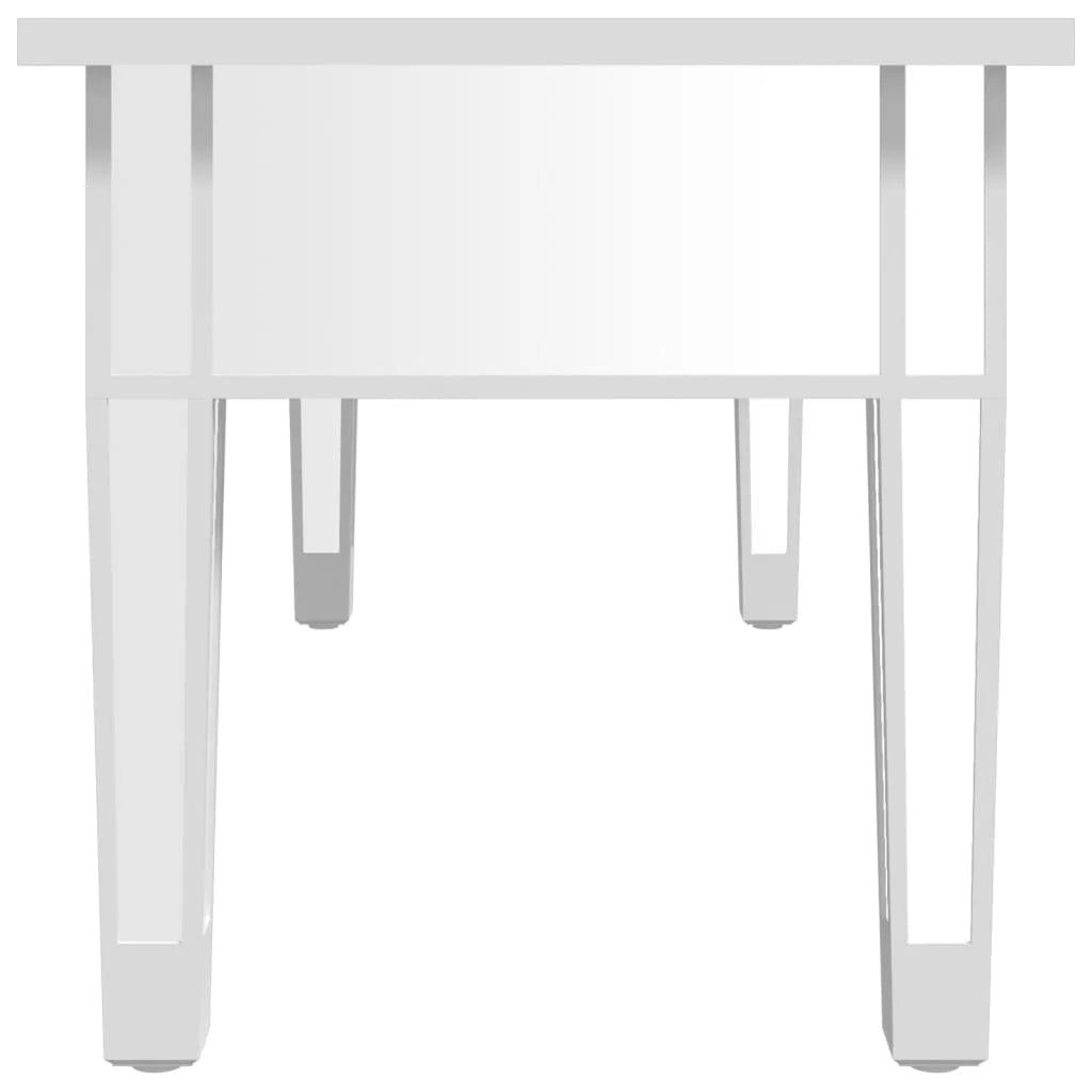 Tavolino Salotto a Specchio 106x45x45cm Legno Multistrato